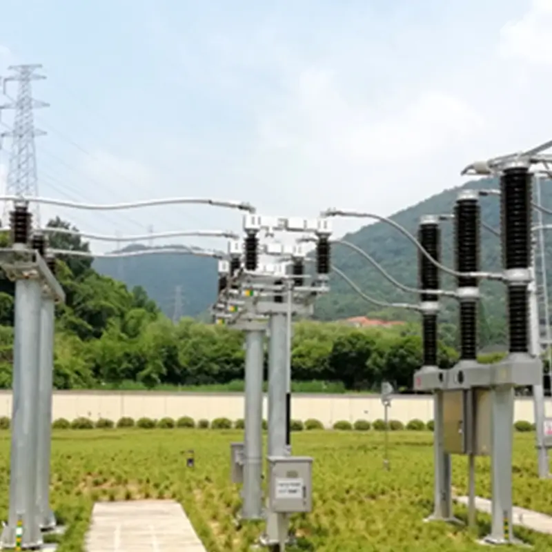 LW36-72.5 sulfur hexafluoride porcelain pillar circuit breaker for reactive power compensation